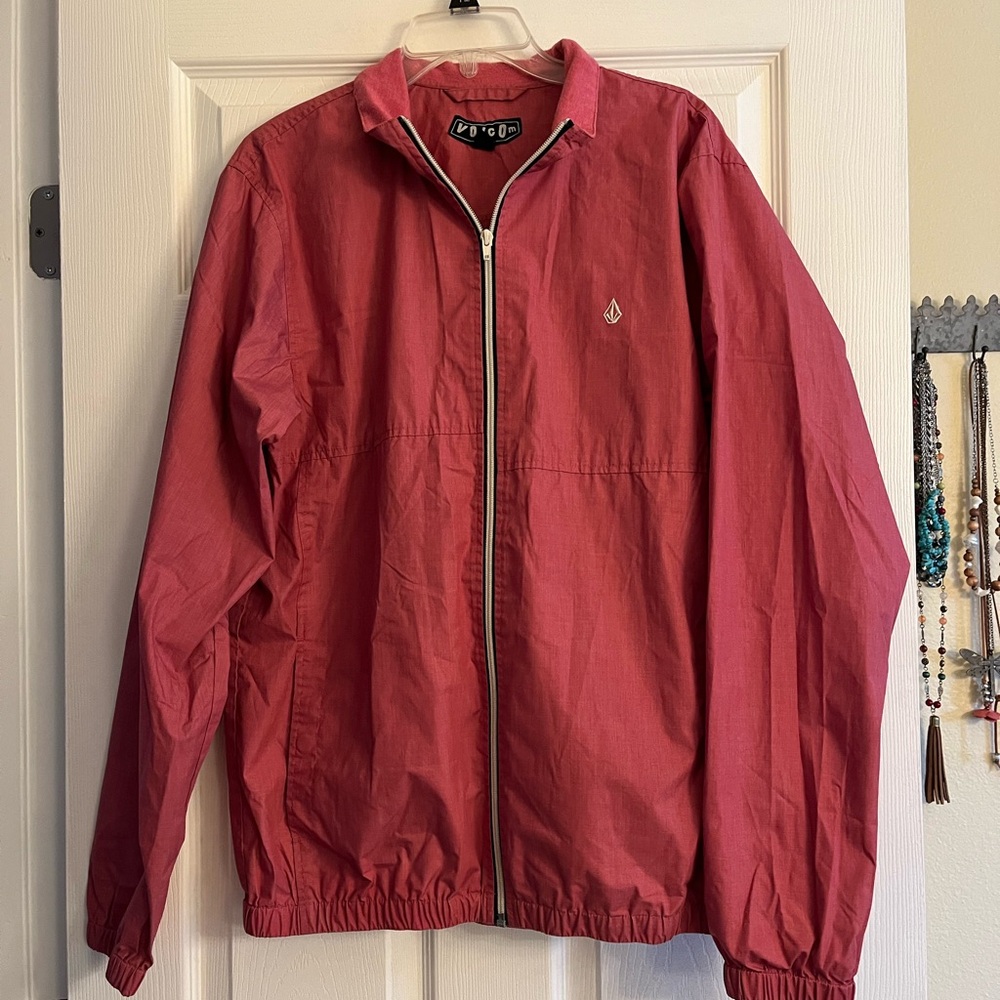 Volcom Women’s Blush Pink Windbreaker